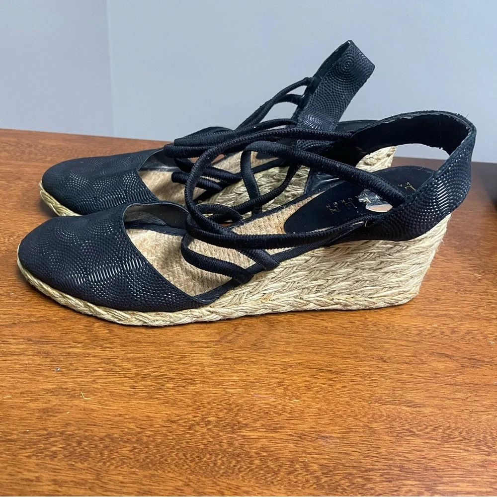 Lauren Ralph Lauren Black Espadrilles Women’s Size 7B